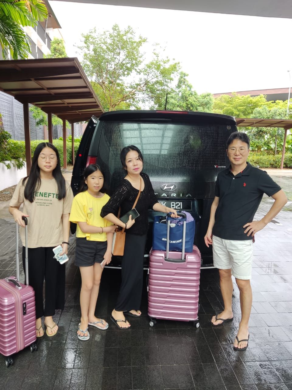 Private airport transfer from Singapore to Johor hotel