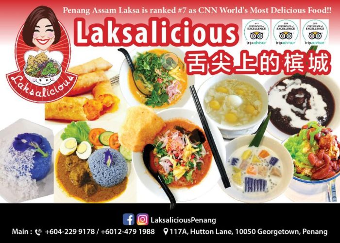 Laksalicious Menu