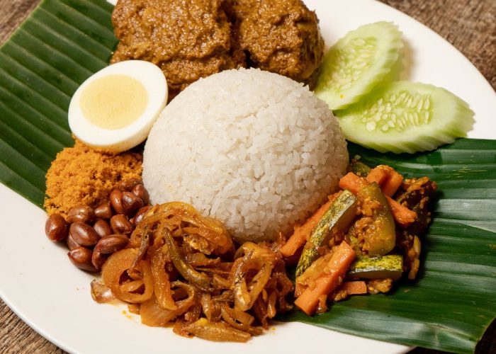 Nasi Lemak Beef Rendang from Madam Kwan's Nasi Lemak Beef Rendang from Madam Kwan's, Kuala Lumpur
