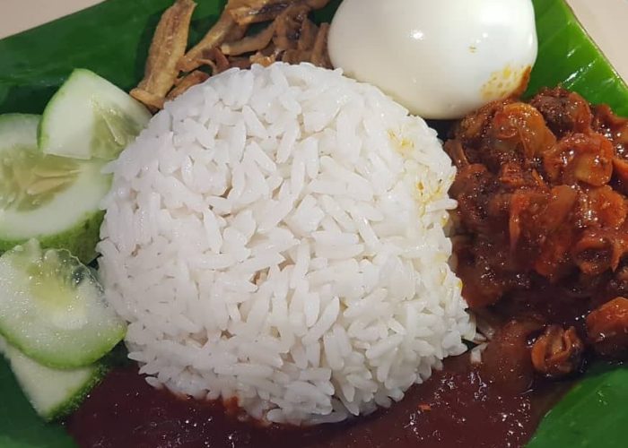 Nasi Lemak Sambal Kerang from Nasi Lemak Wanjo Nasi Lemak Sambal Kerang from Nasi Lemak Wanjo, Kuala Lumpur